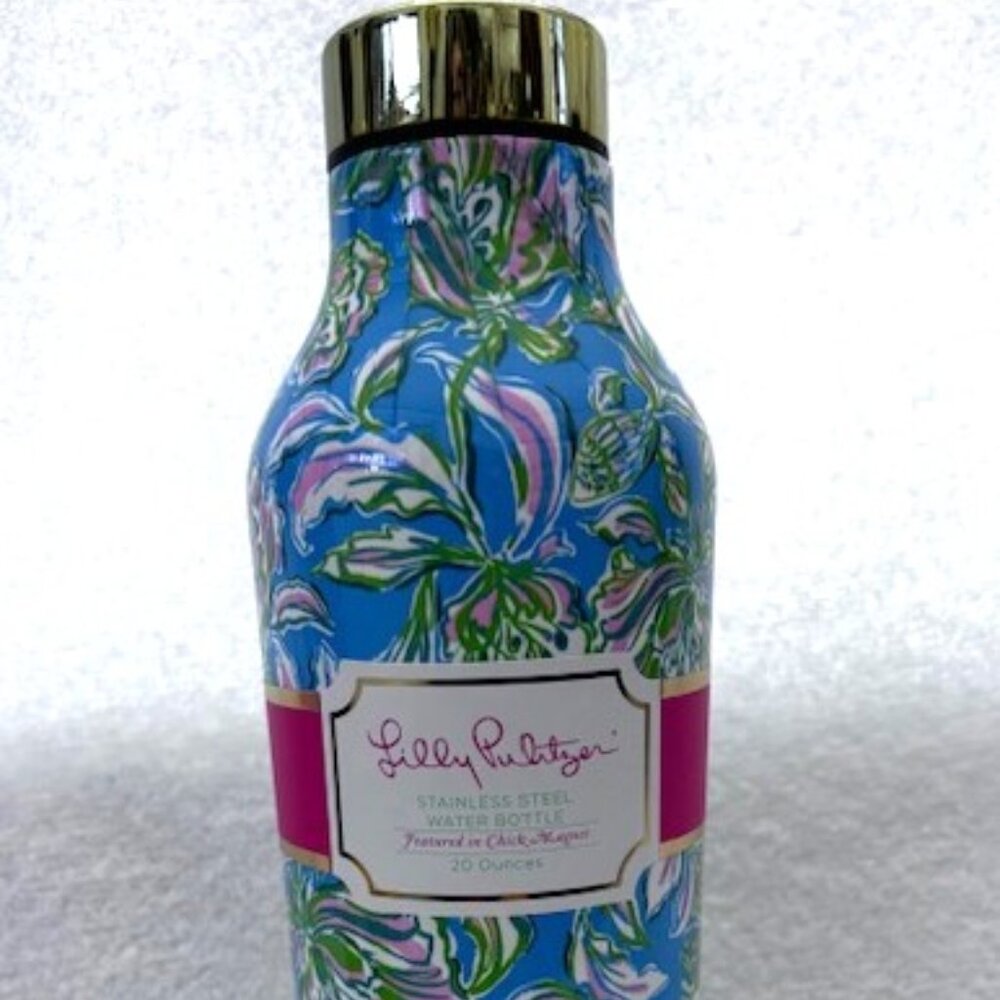 Lilly Pulitzer 20 oz stainless steel water bottle NWT